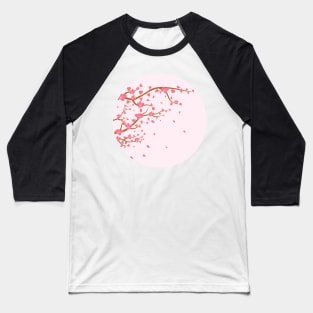 Pink cherry blossom Baseball T-Shirt